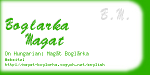 boglarka magat business card